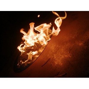 Уличный камин-стол OpenFire Круглый