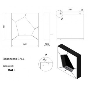 Биокамин Kratki BALL