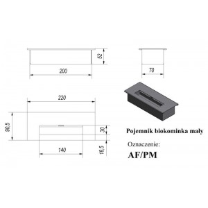 Биокамин Kratki PAPA SMERF, TUV