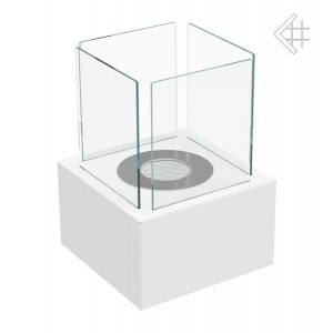 Биокамин Kratki Tango 2 белый (настольный)
