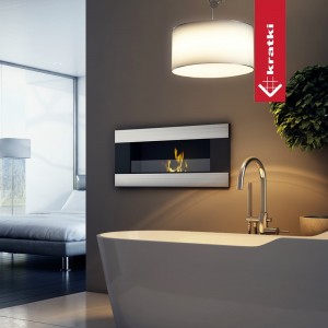 Биокамин Kratki Delta 2 Horizontal (400*900), TUV