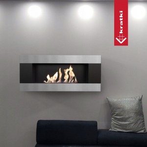 Биокамин Kratki Delta 2 Horizontal (400*900), TUV