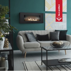 Биокамин Kratki Delta Flat (400*900), TUV