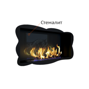 Стемалит для Биокамина ZeFire угловой Standart 700 левый/правый