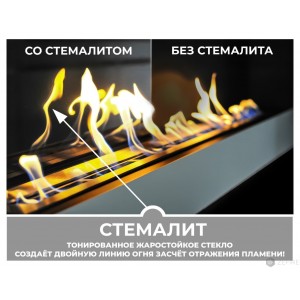 Стемалит для Биокамина ZeFire Standart 825 для встраивания в портал