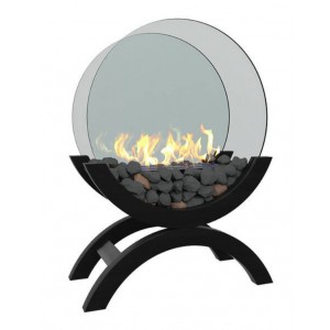 Биокамин ZeFire Iris mini темный