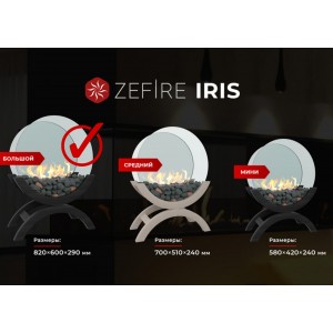 Биокамин ZeFire Ирис большой (Iris большой)