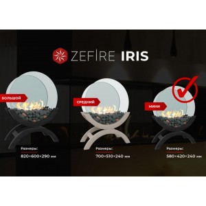 Биокамин ZeFire Ирис мини (Iris mini)