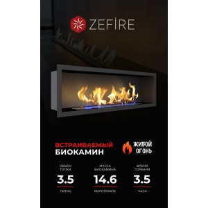 Биокамин ZeFire Флагман 1000 (Flagman 1000)