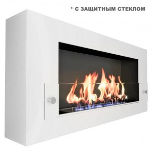 Биокамин ZeFire Orion 900 с белой рамкой