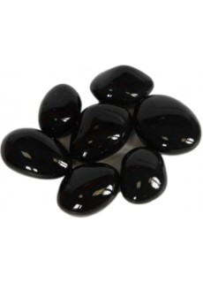 Декоративные элементы FireBird Галька Черная №7