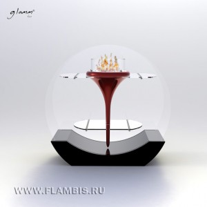 Биокамин Glamm Fire O-Flut / О-Флют