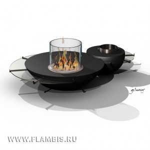 Биокамин Glamm Fire Duo / Дуо