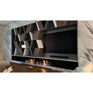Автоматический встраиваемый биокамин GlammFire EvoPlus 2400