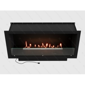 Встроенный автоматический биокамин Lux Fire Кабинет 1270 А