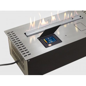 Автоматический биокамин Lux Fire Good Fire 1400 RC INOX