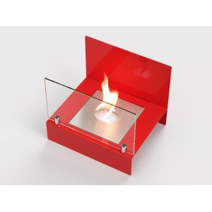 Биокамин настольный Lux Fire Афиша М (красный)