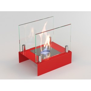 Биокамин настольный Lux Fire Арлекино S (красный)