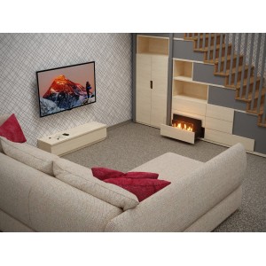 Выдвижной биокамин Lux Fire Good Fire Фаер Бокс 670