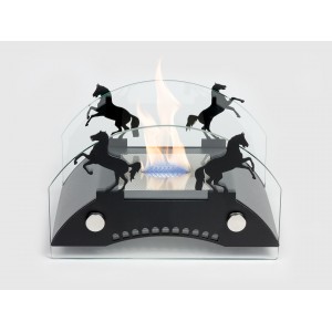 Биокамин настольный Lux Fire Графский мост S (черный)