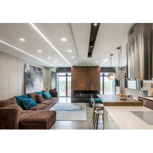 Встроенный биокамин Lux Fire Кабинет 1210 М