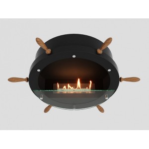 Биокамин Lux Fire Капитан 500 Н XS (коричневый)