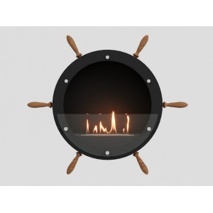 Биокамин Lux Fire Капитан 500 Н XS (коричневый)