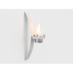 Биокамин настенный Lux Fire Олимпус D (белый)