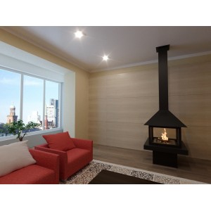 Биокамин Lux Fire островной GOOD FIRE Куб 850