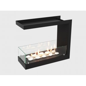 Встроенный биокамин Lux Fire Торцевой 755 М