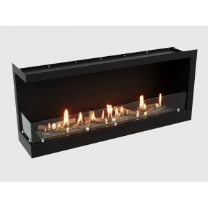 Встроенный биокамин Lux Fire Угловой 1090 S (левый угол)