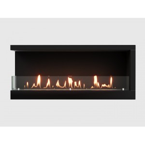 Встроенный биокамин Lux Fire Угловой 1090 S (левый угол)