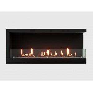 Встроенный биокамин Lux Fire Угловой 1090 S (правый угол)