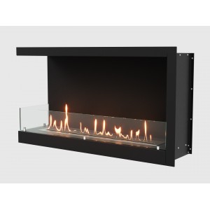 Встроенный биокамин Lux Fire Угловой 1155 М (левый угол)