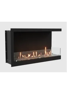 Встроенный биокамин Lux Fire Угловой 1155 М (правый угол)