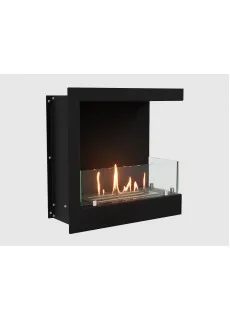 Встроенный биокамин Lux Fire Угловой 490 S (правый угол)