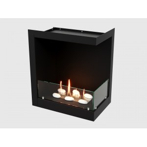 Встроенный биокамин Lux Fire Угловой 555 М (правый угол)