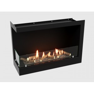Встроенный биокамин Lux Fire Угловой 690 S (левый угол)