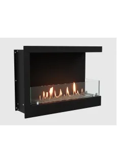 Встроенный биокамин Lux Fire Угловой 690 S (правый угол)