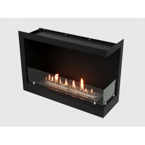 Встроенный биокамин Lux Fire Угловой 690 S (правый угол)