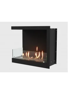 Встроенный биокамин Lux Fire Угловой 755 М (левый угол)
