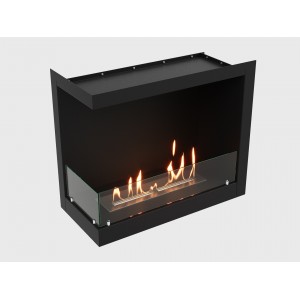 Встроенный биокамин Lux Fire Угловой 755 М (левый угол)