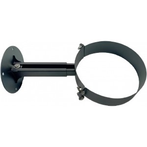 Настенный хомут телескопический 200-350 мм Schiedel Permeter 25 д. 350 мм (Чер.)