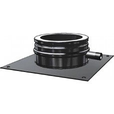 Основание с отводом конденсата Schiedel Permeter 50 д. 350 мм (Чер.)