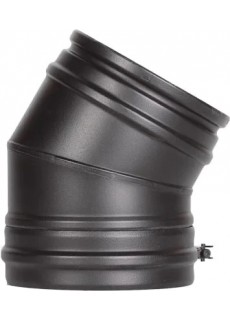 Отвод 30 град. Schiedel Permeter 25 д. 250 мм (Чер.)