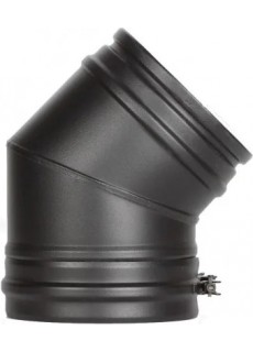 Отвод 45 град. Schiedel Permeter 25 д. 130 мм (Сер.)