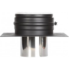 Переходник Кирпичная труба - Schiedel Permeter 50 д. 130 мм (Сер.)