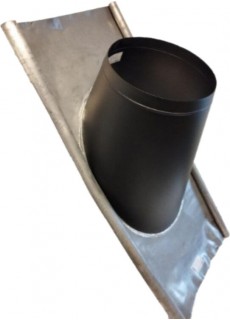 Проход через крышу 16-25 град. Schiedel Permeter 50 д. 130 мм (Сер.)