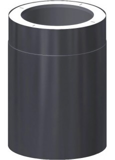 Элемент трубы 250 мм Schiedel Permeter Эстет 25 д. 200 мм (Чер.)