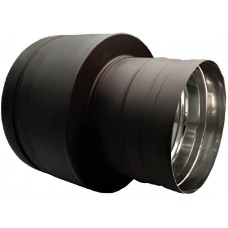 Переходник Schiedel Prima Plus - Permeter Эстет 50 д. 250 мм (Чер.)